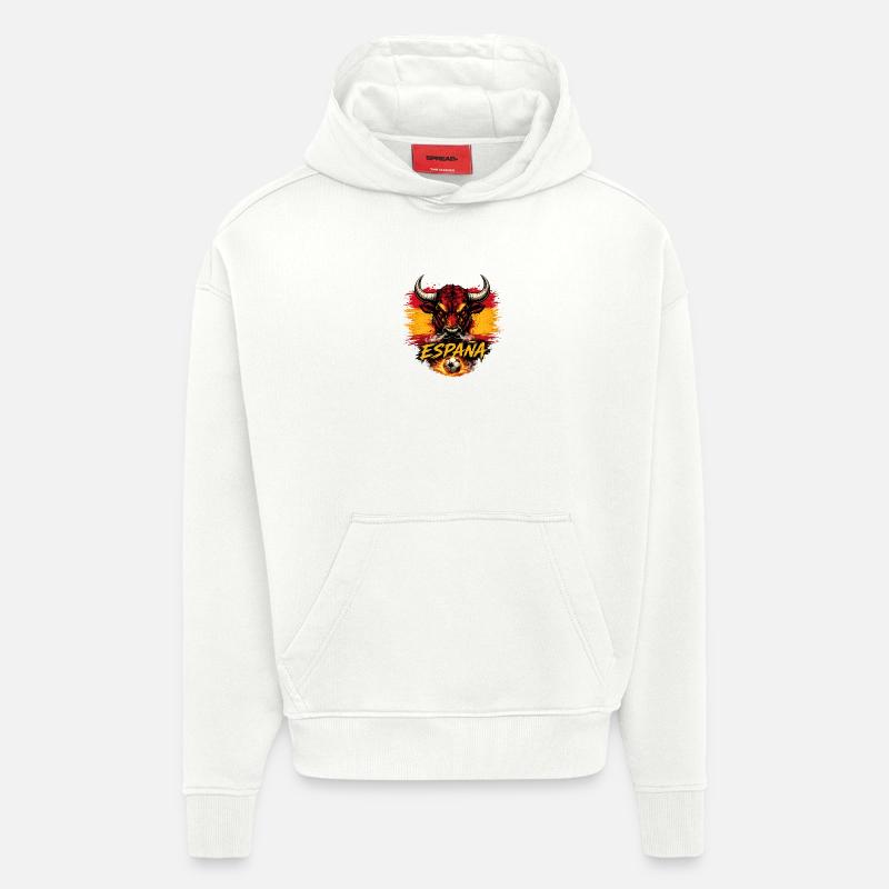 Esp_El Toro - Hoodie- made by SPREAD - OFF WHITE