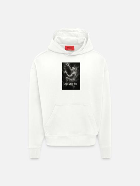 One more try. - Hoodie- made by SPREAD - OFF WHITE
