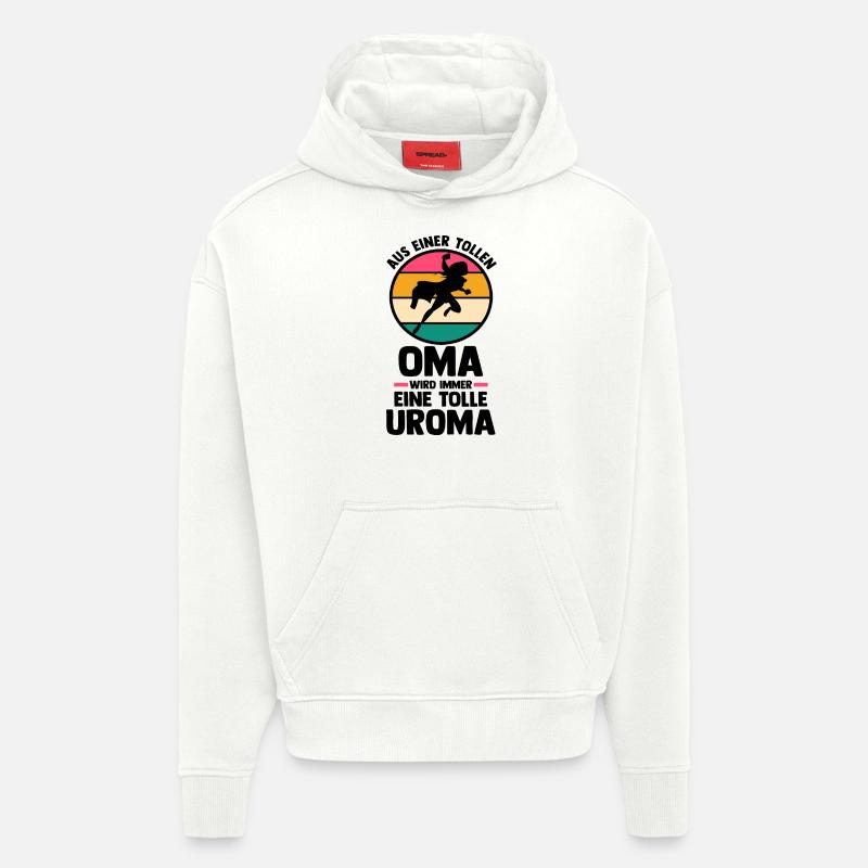 Mutter Mama Großmutter Oma - Hoodie- made by SPREAD  - OFF WHITE