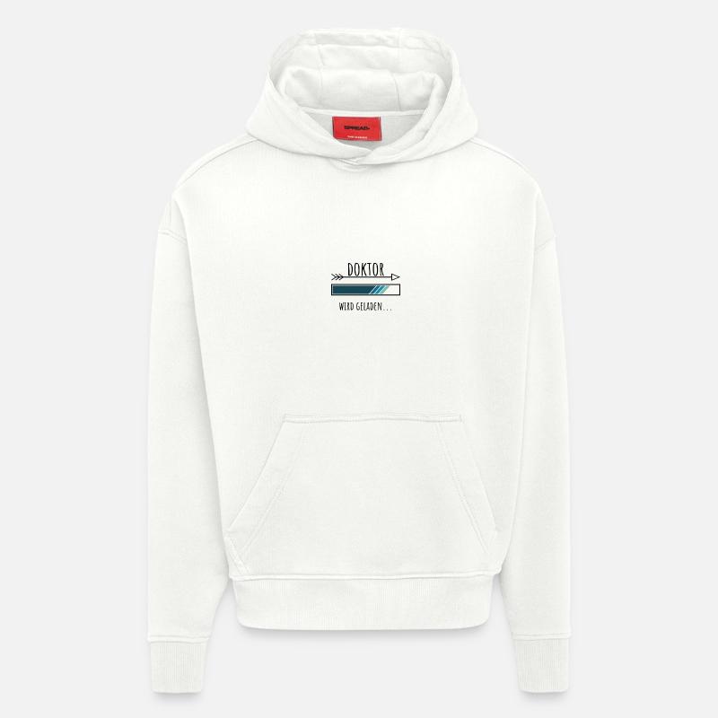 Doktoranten Geschenk Studium - Hoodie- made by SPREAD  - OFF WHITE