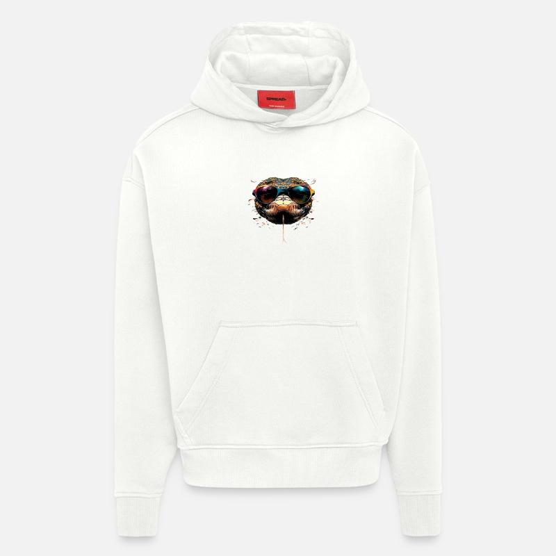 snake, python, cobra, rattlesnake, snakes - Hoodie- made by SPREAD  - OFF WHITE