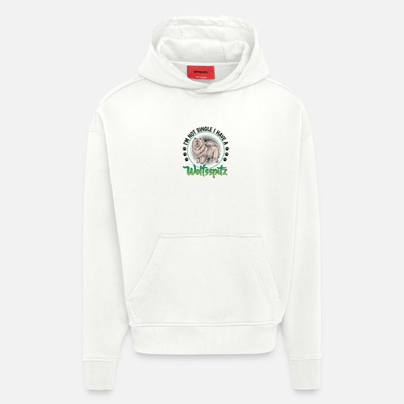 Wolfsspitz nicht single Deutscher Wolfsspitz - Hoodie- made by SPREAD  - OFF WHITE