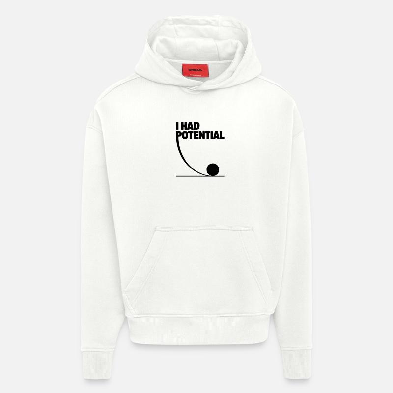 I had potential science math physics - Hoodie- made by SPREAD  - OFF WHITE