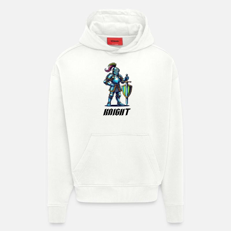 ritter comic - Hoodie- made by SPREAD  - OFF WHITE