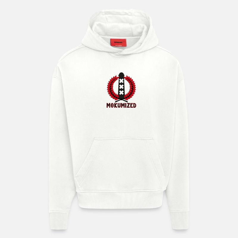 Mokumized - Hoodie- made by SPREAD  - OFF WHITE