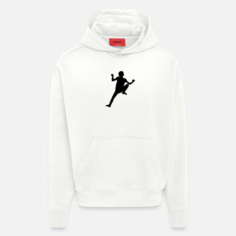 Spider Climber Boy – Kletterabenteuer - Hoodie- made by SPREAD  - OFF WHITE