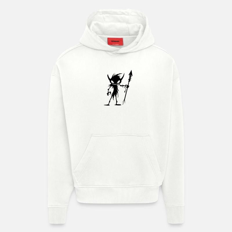Goblin Ork - Hoodie- made by SPREAD  - OFF WHITE
