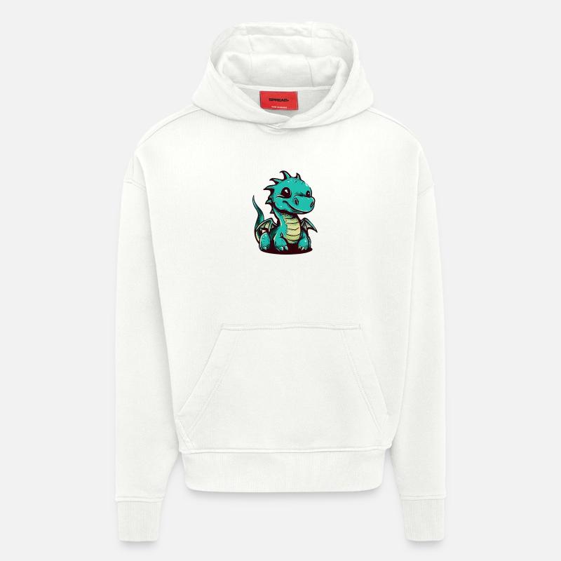 Drache - Hoodie- made by SPREAD  - OFF WHITE