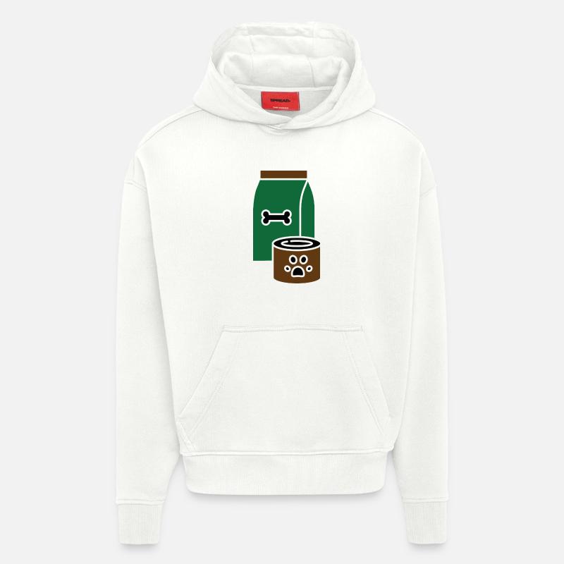 Hundefutter - Hoodie- made by SPREAD - OFF WHITE