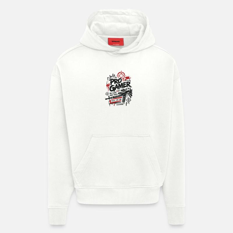 Gaming Lover Controller Graphics - Hoodie- made by SPREAD  - OFF WHITE