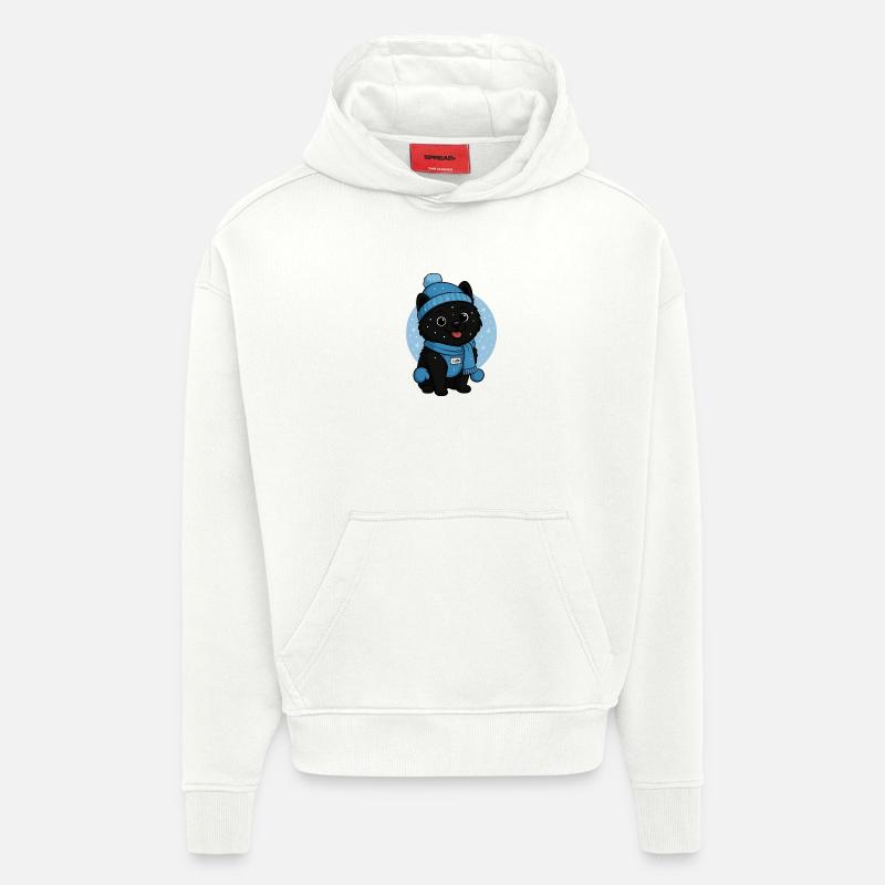 Kuschelhund Winterzauber - Hoodie- made by SPREAD  - OFF WHITE