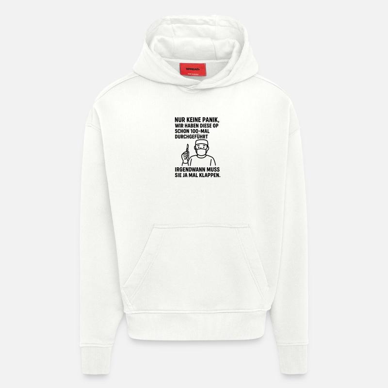 Operation Motivation - Hoodie- made by SPREAD - OFF WHITE