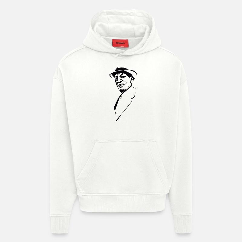 Compay Segundo - Hoodie- made by SPREAD  - OFF WHITE