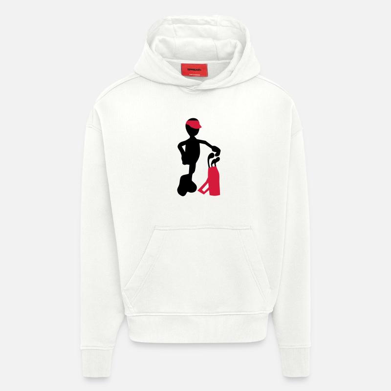 golf - Hoodie- made by SPREAD  - OFF WHITE