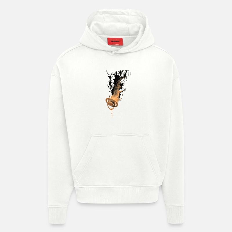 Burning pacifier - Hoodie- made by SPREAD - OFF WHITE