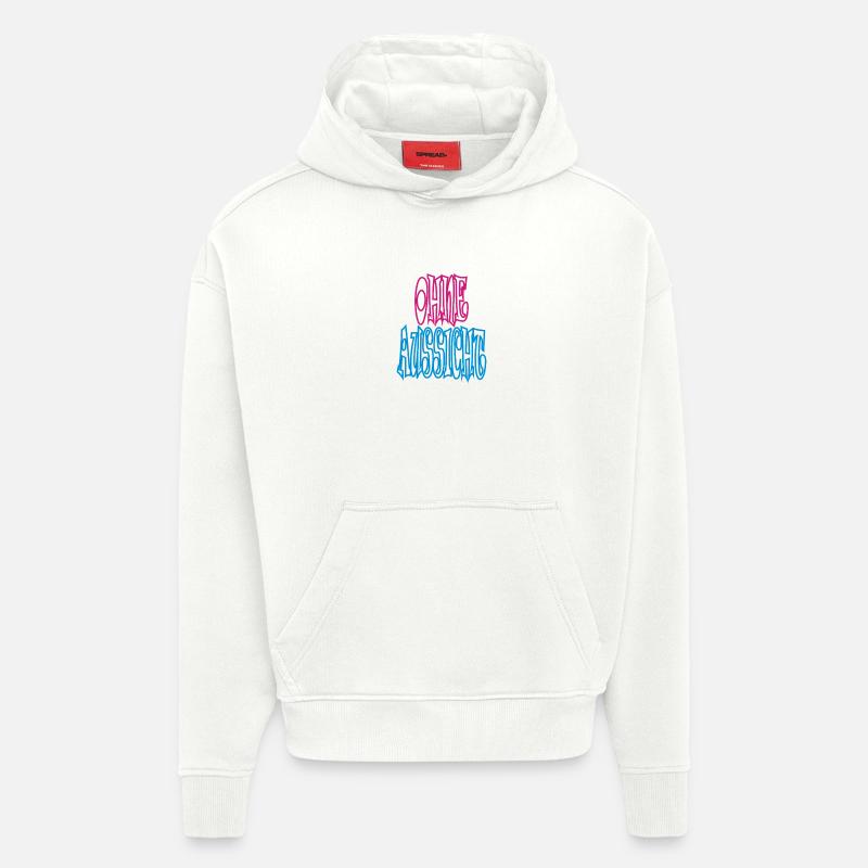 Without a view - Hoodie- made by SPREAD - OFF WHITE
