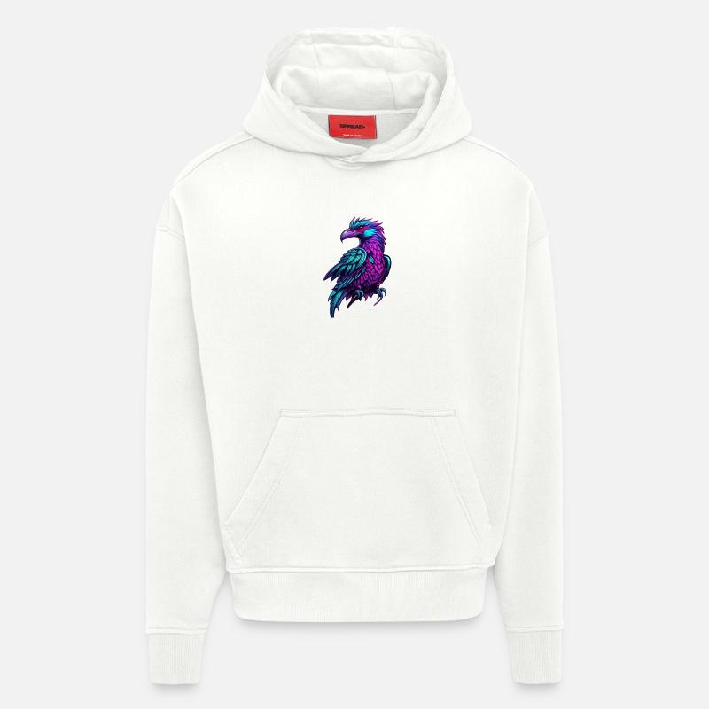 Neonphönix Farbflug - Hoodie- made by SPREAD  - OFF WHITE