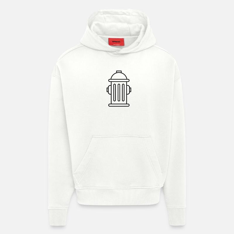 Hydrant - Hoodie- made by SPREAD - OFF WHITE