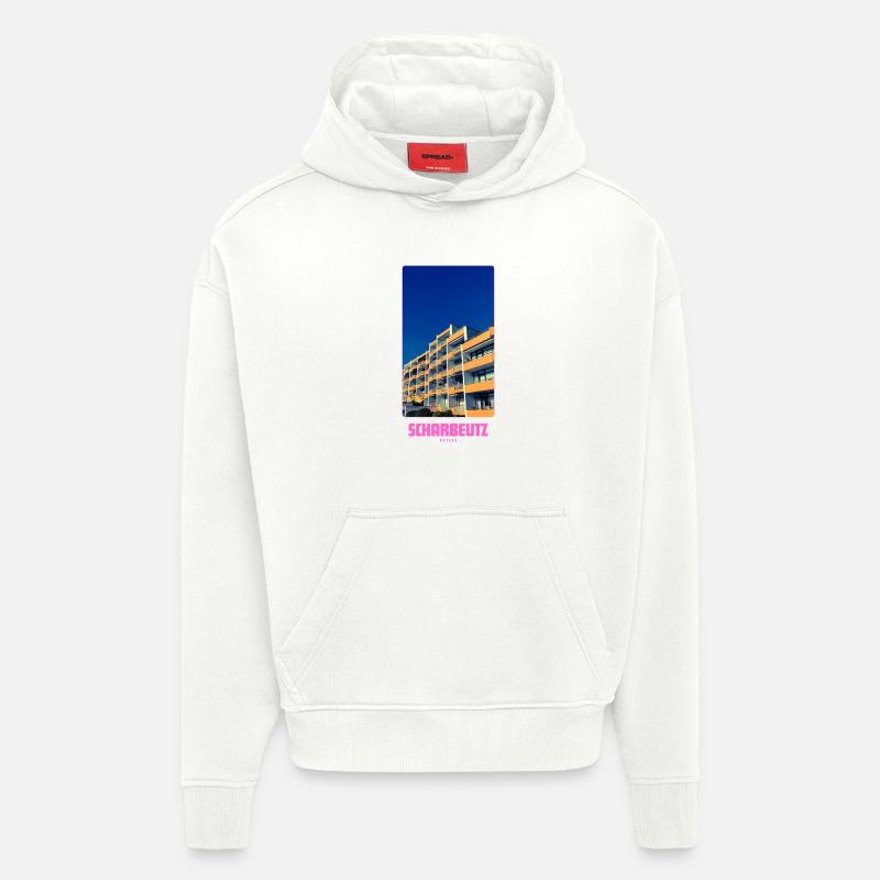 SCHARBEUTZ Ostsee - Hoodie- made by SPREAD  - OFF WHITE