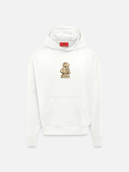 Philosoraptor - Hoodie- made by SPREAD - OFF WHITE