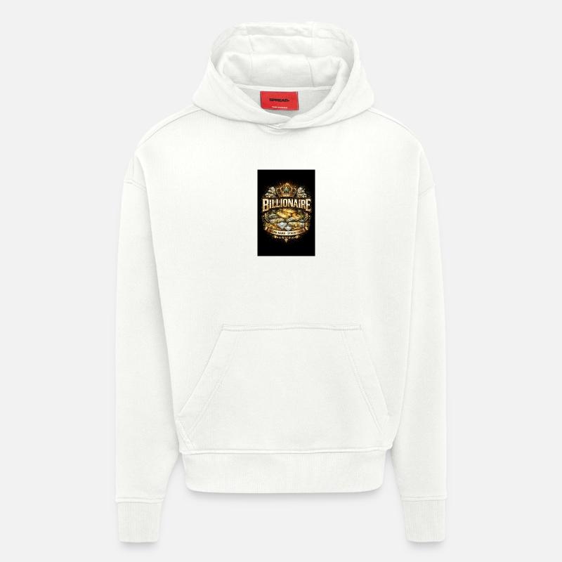 6D0F5E12-D063-4FDD-AC08-1CA5FF0643D0 - Sweat à capuche bio épais oversize fabriqué en UE - OFF WHITE