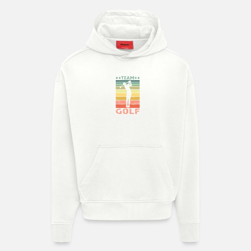 golfe - Sweat à capuche bio épais oversize fabriqué en UE - OFF WHITE