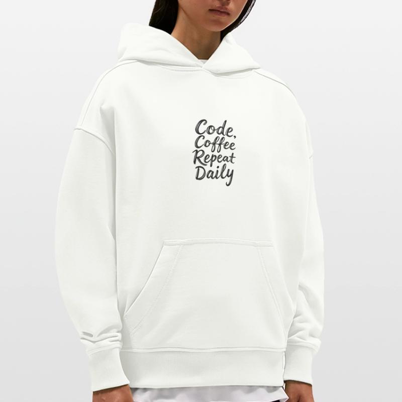 Code Schlaf Debug Wiederholungsprogramm Shirt Hoodie- made by SPREAD 