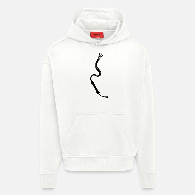 Peitsche - Hoodie- made by SPREAD  - OFF WHITE