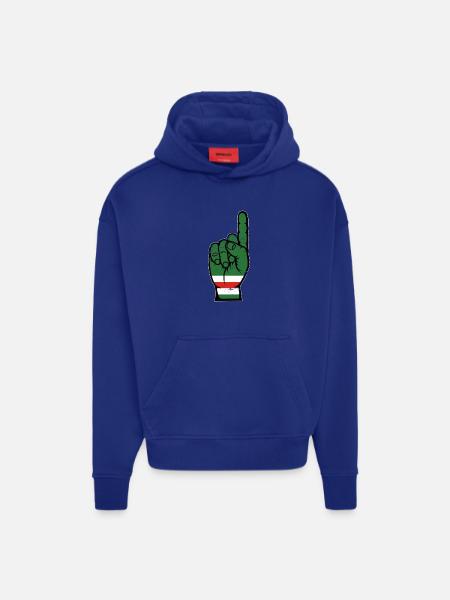 Chechnya flag number 1 used - Hoodie- made by SPREAD - OFF WHITE