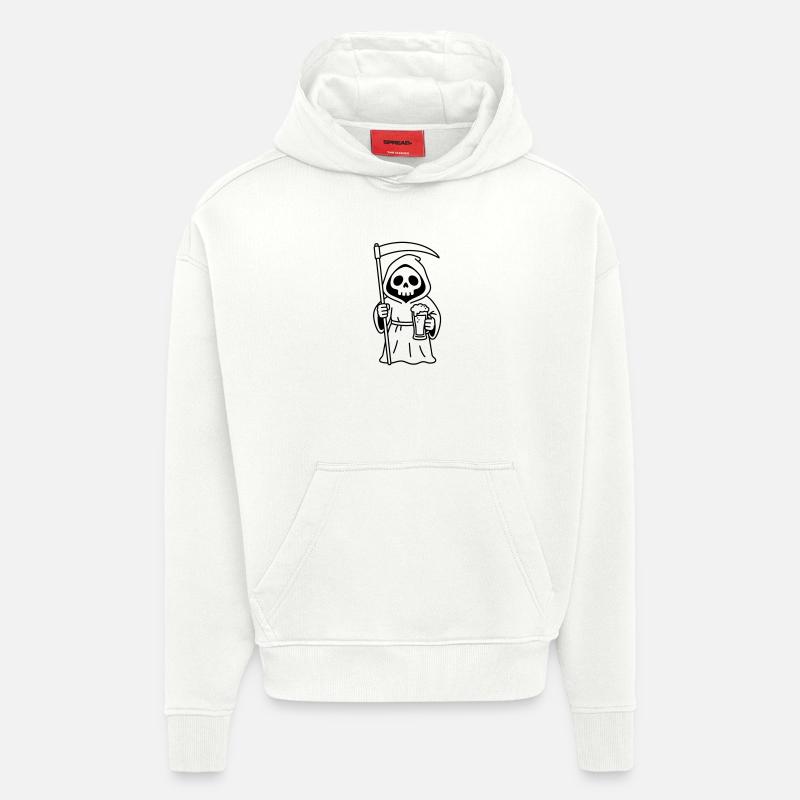Totes Bier - Hoodie- made by SPREAD - OFF WHITE