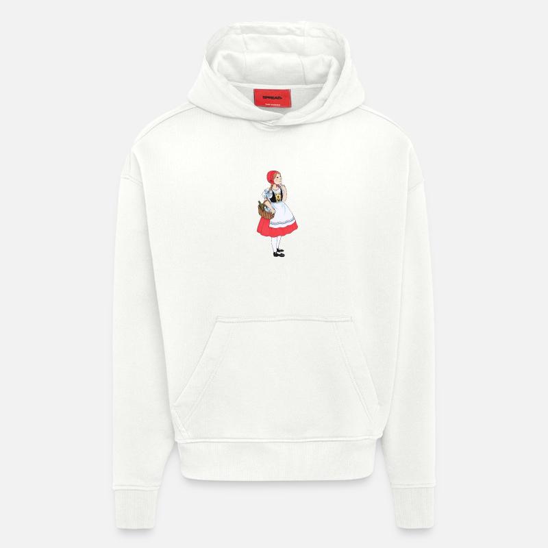 Rotkäppchen - Hoodie- made by SPREAD  - OFF WHITE