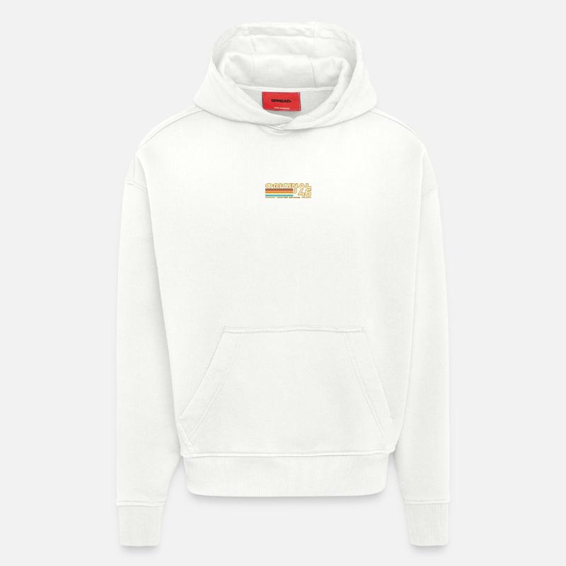 Originale 46 Pastellstreifen - Hoodie- made by SPREAD - OFF WHITE