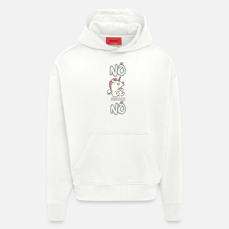 "Nö einfach Nö" - Hoodie- made by SPREAD  - OFF WHITE