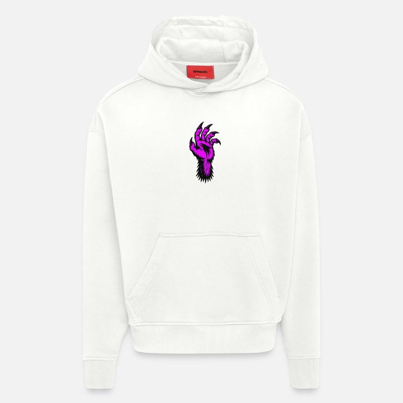Werwolf Hand - Hoodie- made by SPREAD  - OFF WHITE