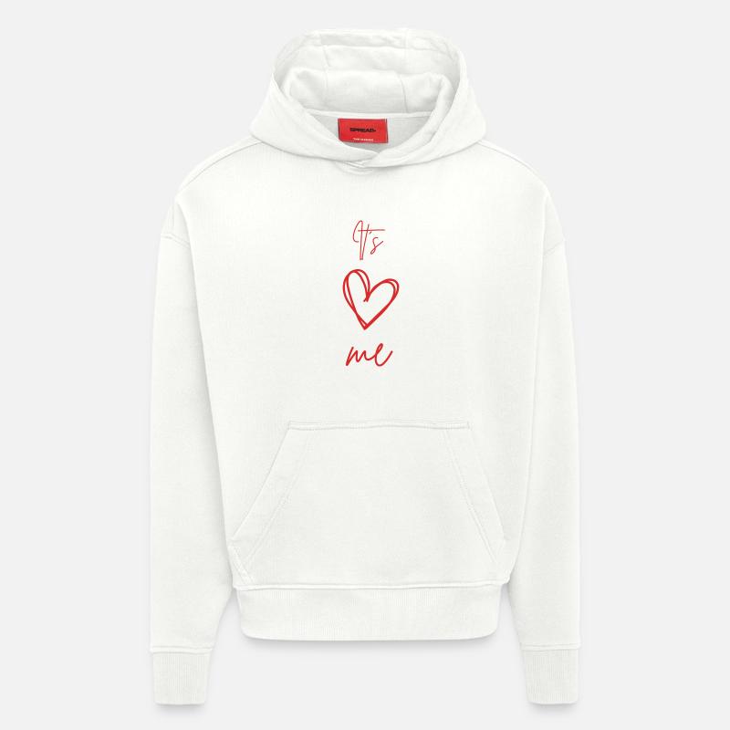It's ❤️ me – Selbstliebe & Einzigartigkeit - Hoodie- made by SPREAD  - OFF WHITE