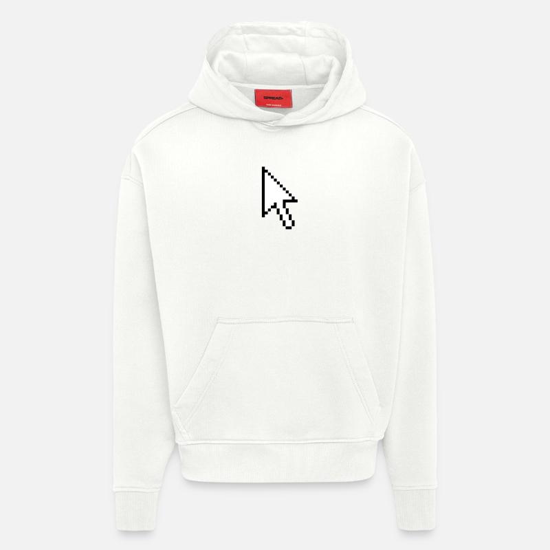 Maus - Hoodie- made by SPREAD  - OFF WHITE