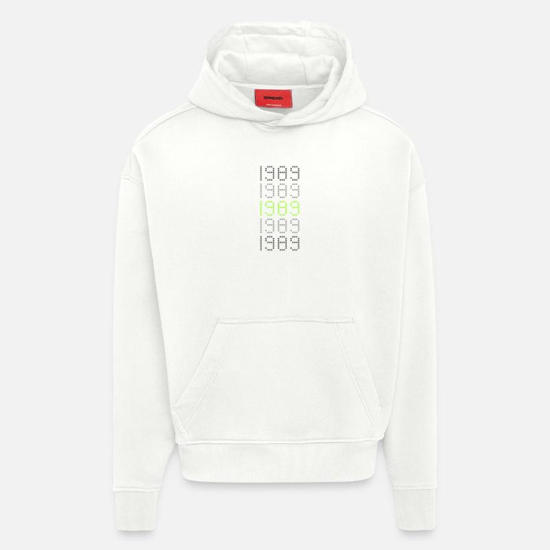 Style 1989 - Hoodie- made by SPREAD  - OFF WHITE