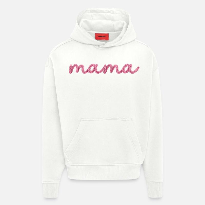 Maman - Sweat à capuche bio épais oversize fabriqué en UE - OFF WHITE
