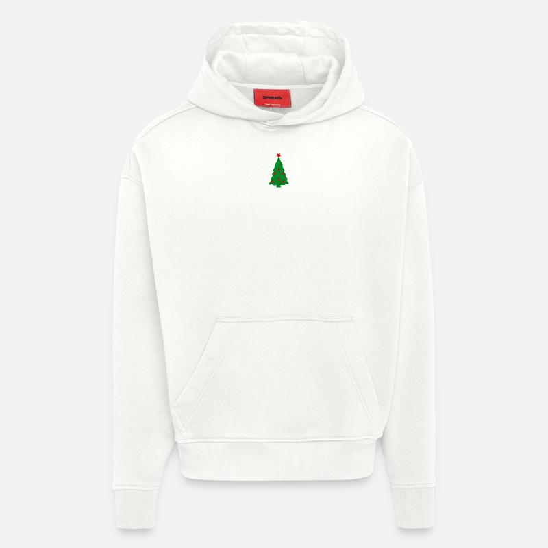 Christmas tree - Hoodie- made by SPREAD  - OFF WHITE