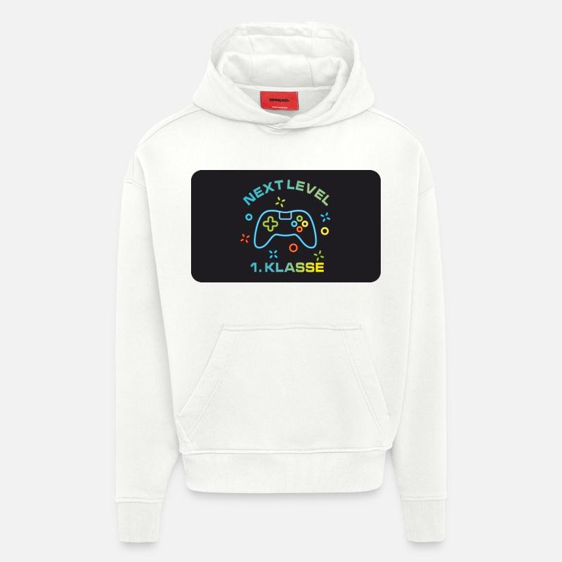 Game Controller - Next Level 1st Class - Hoodie- made by SPREAD  - OFF WHITE