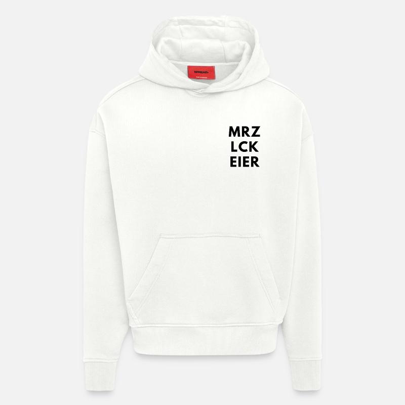 MRZ_LCK_EIER - Hoodie- made by SPREAD  - OFF WHITE
