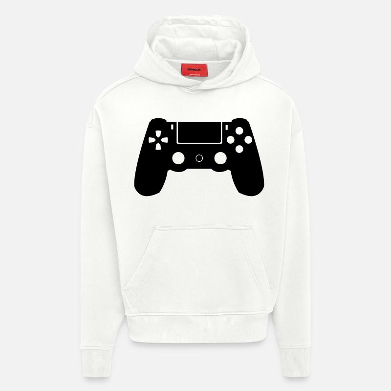 Controller - Hoodie- made by SPREAD - OFF WHITE