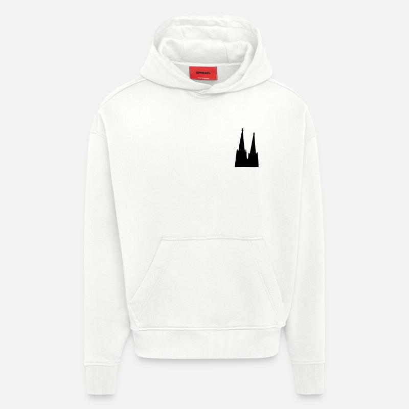 Der Kölner Dom zu Köln - Hoodie- made by SPREAD  - OFF WHITE