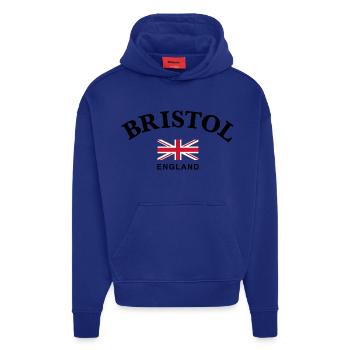 Bristol, England - Hoodie- made by SPREAD  - OFF WHITE - Front