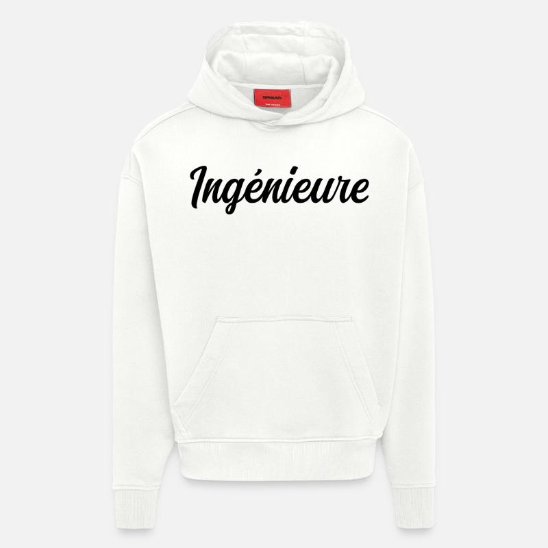 Technical Design Engineer Science Project - Hoodie- made by SPREAD  - OFF WHITE