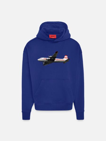 DC-4 - Hoodie- made by SPREAD - OFF WHITE