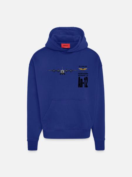 An-12 - Hoodie- made by SPREAD  - OFF WHITE