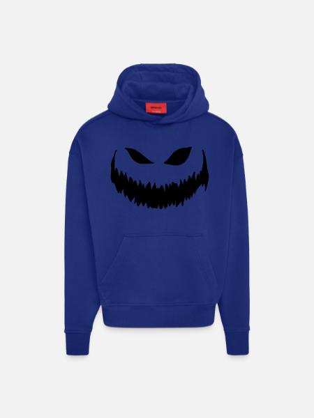 Halloween - Pumpkin Face - Hoodie- made by SPREAD - OFF WHITE