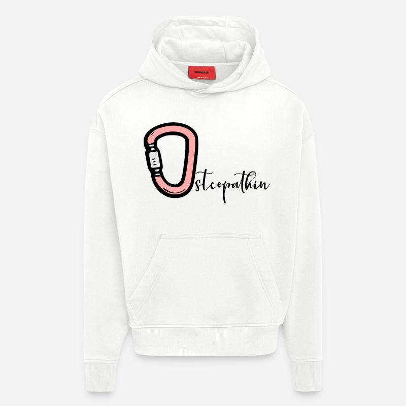 Osteopathy Osteopath - Hoodie- made by SPREAD  - OFF WHITE