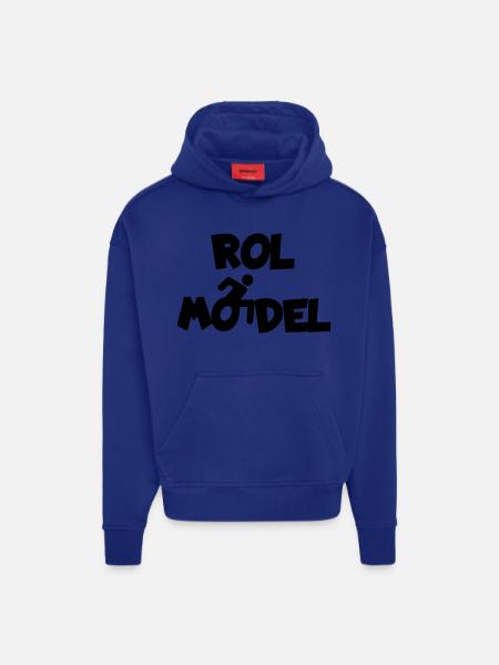 Jeder Rollstuhlfahrer ist ein Vorbild # - Hoodie- made by SPREAD  - OFF WHITE